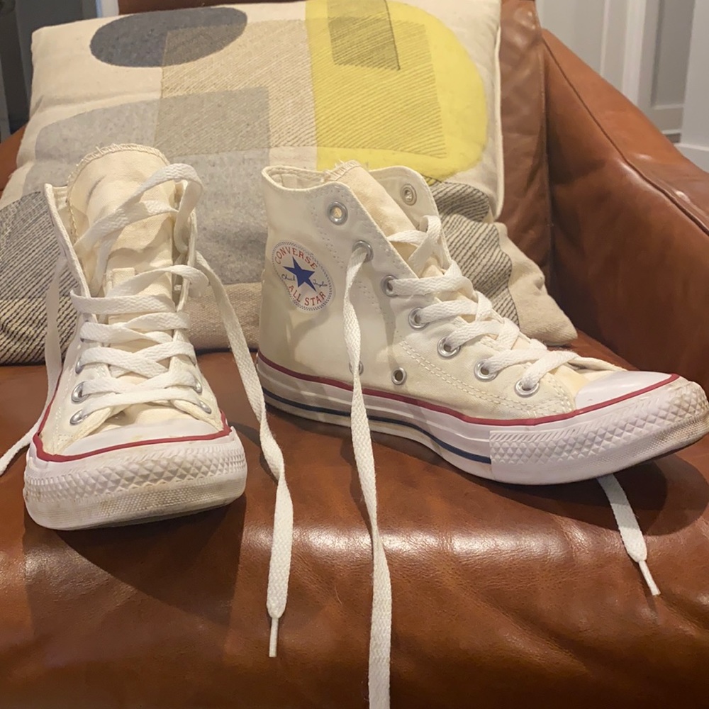 Converse Sneakers - White Hightop